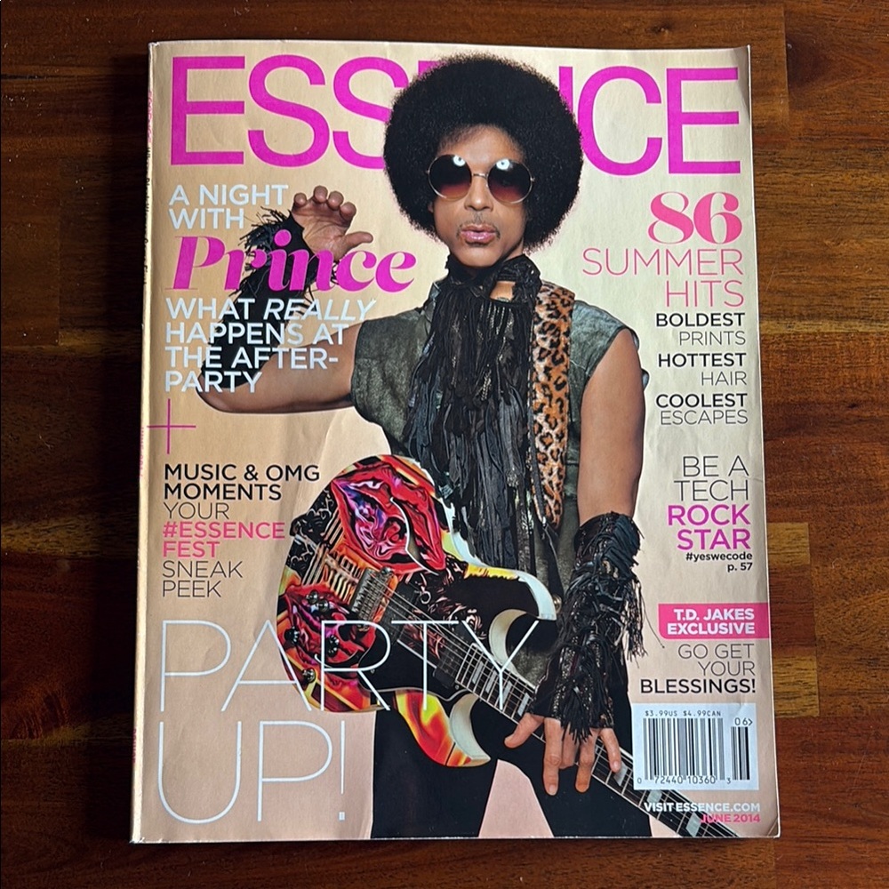 Essence Magazine with Prince Interview - June 2014